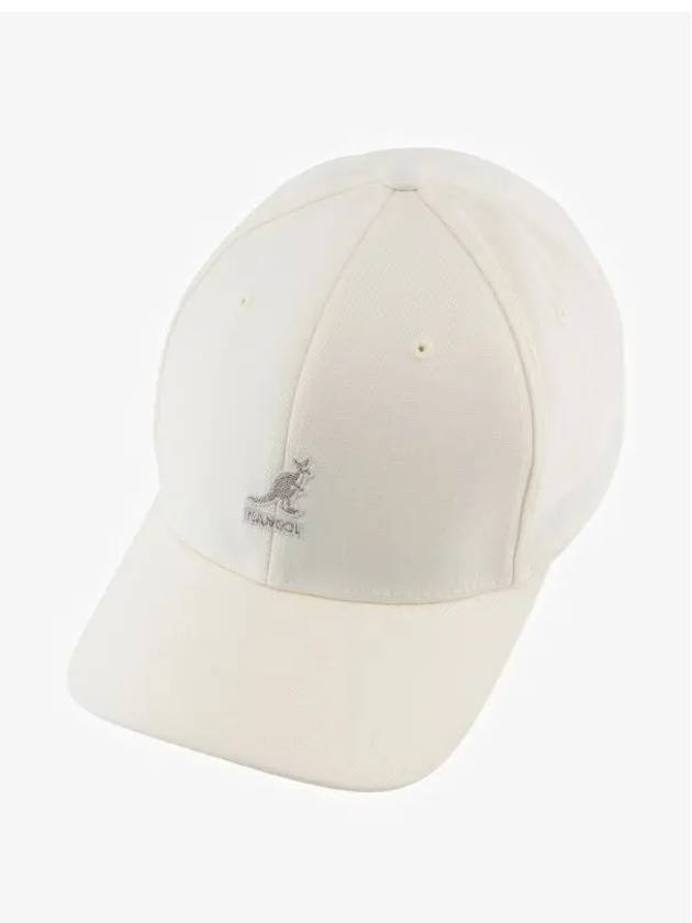 8650BC WHITE Flex Fit Wool Ball Cap - KANGOL - BALAAN 3