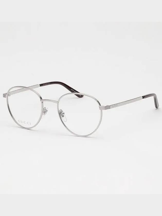 Eyewear Round Frame Silver Glasses - GUCCI - BALAAN 5