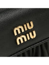 Materasse Nappa Leather Half Wallet Black - MIU MIU - BALAAN 6