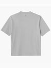 Alexandre Mattiussi Short Sleeve T-Shirt Grey - AMI - BALAAN 3