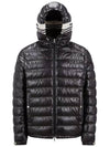 Cornour Logo Short Down Padding Black - MONCLER - BALAAN 2