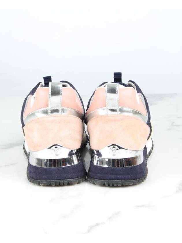 LV Suede Runaway Sneakers Navy 35 220 - LOUIS VUITTON - BALAAN 3