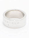 Women's  Minimal Logo Ring Silver - MAISON MARGIELA - BALAAN 3