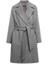 TIGRE Belted Wool Coat 2426016091 011 - MAX MARA - BALAAN 1