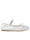 Satin Ballerinas White - MIU MIU - BALAAN 3