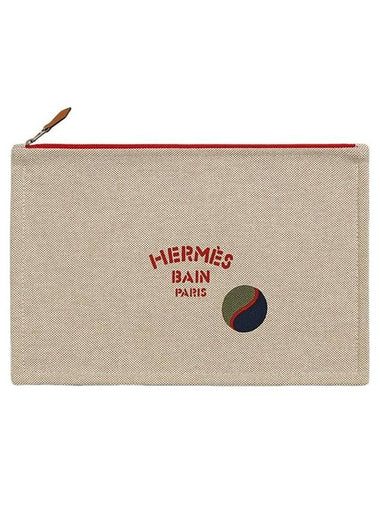 Balles Au Bond Clutch Bag Ivory - HERMES - BALAAN 1