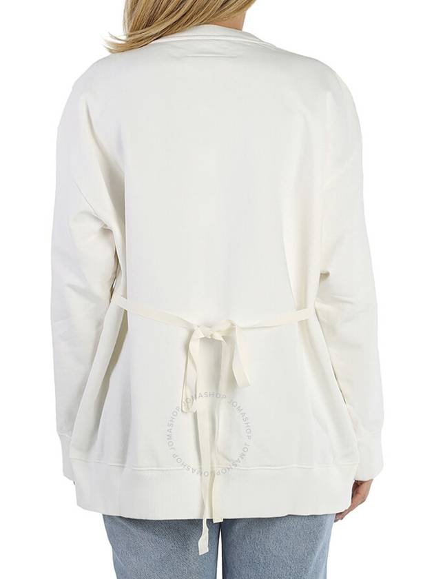 MM6 Ladies White Layered Boxy Sweatshirt, Size Small - MAISON MARGIELA - BALAAN 3