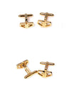 gold logo cufflinks - GIVENCHY - BALAAN 3