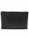 Medium Intrecciato Clutch Black 522429V3UN11275 - BOTTEGA VENETA - BALAAN 2