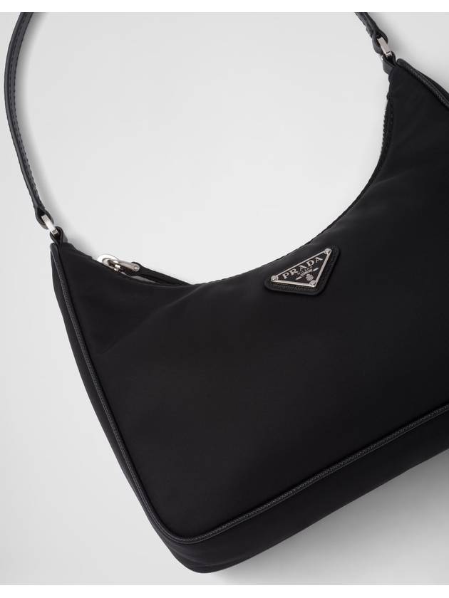 Re-Edition 2005 Saffiano Trimming Re-Nylon Shoulder Bag Black - PRADA - BALAAN 6