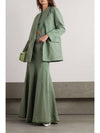 Women's Zenobia Double Jacket Green - MAX MARA - BALAAN 3