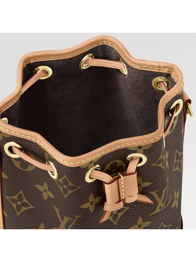 Nano Noe Monogram Bucket Bag Brown - LOUIS VUITTON - BALAAN 7