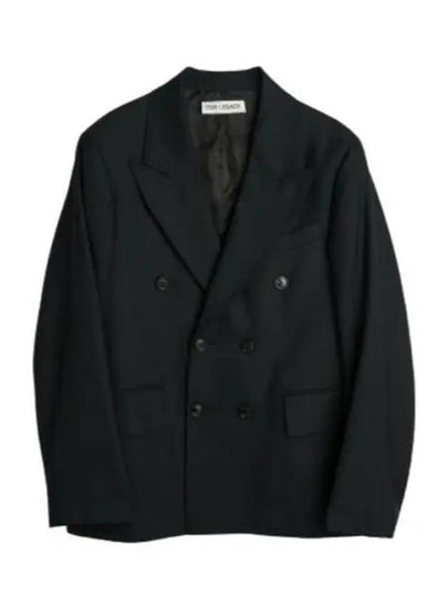 Unconstructed DB Blazer Jacket Black - OUR LEGACY - BALAAN 2