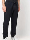 Waffen Patch Cotton Fleece Track Pants Navy - STONE ISLAND - BALAAN 4