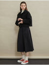 Cozy short wool coat Black - MANAVIS7 - BALAAN 5