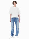 JEANS Men s Light Blue 90s Straight Fit Mid Italian Denim J325396 1AA - CALVIN KLEIN - BALAAN 2