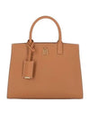 Mini Frances Leather Tote Bag Brown - BURBERRY - BALAAN 2