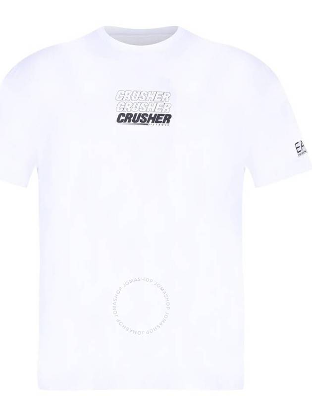 Emporio Armani Crusher Graphic Print T-Shirt, Size XX-Large - EMPORIO ARMANI - BALAAN 1