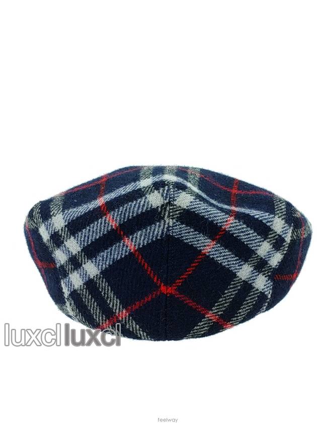 Checked hunting cap for women and KIDS hats - BURBERRY - BALAAN 6