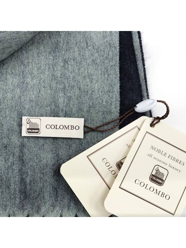 Cashmere Muffler Navy - COLOMBO - BALAAN 5