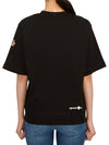 Logo Short Sleeve T-Shirt Black - MONCLER - BALAAN 4