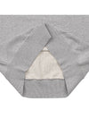 Cotton Heart Logo Sweatshirt Grey - AMI - BALAAN 9