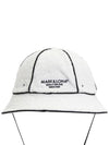 Bucket Hat Bungeoji MLF 4B FC19 WHITE Unisex - MARK & LONA - BALAAN 3