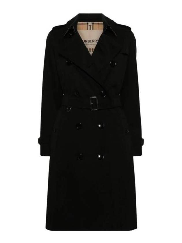 Kensington Trench Coat Black - BURBERRY - BALAAN 2