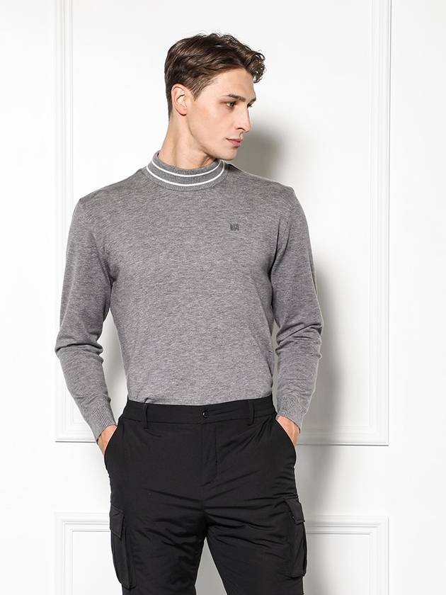 Men s Comfortable Half Turtleneck Sweater HD4MSW002 - HOLIC&PLAY - BALAAN 4