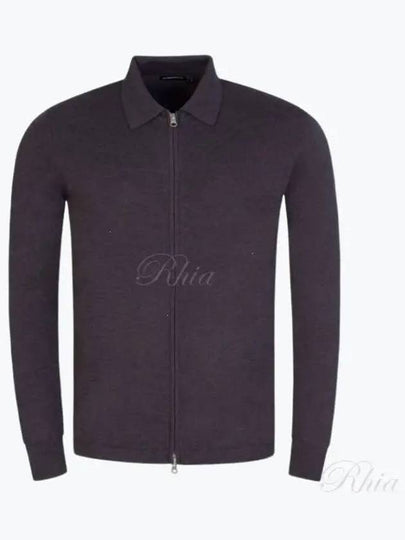 Nyle Merino Zipper Cardigan Dark Grey - J.LINDEBERG - BALAAN 2