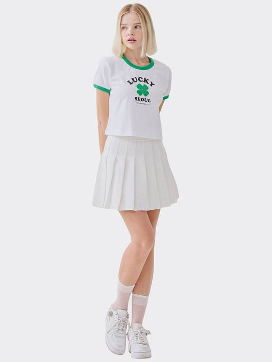 Lucky Seoul Crop T shirt - TEENYTIGER - BALAAN 2