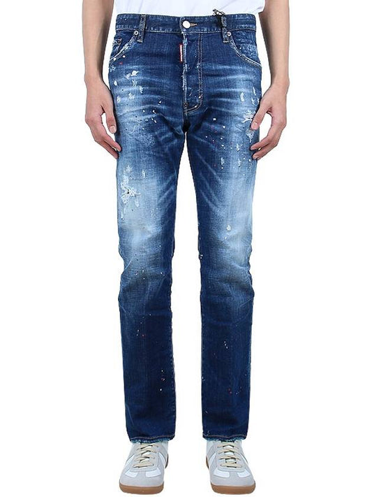 Dsquared FLARE bootcut jeans denim S74LB1384 - DSQUARED2 - BALAAN 1