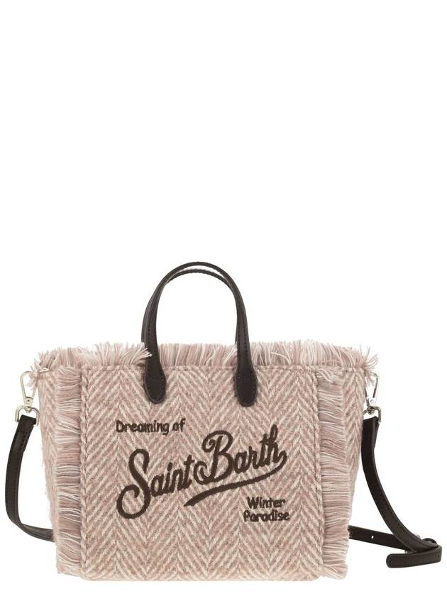 Mini Vanity bag with bangs and embroidered logo - MC 2 SAINT BARTH - BALAAN 1