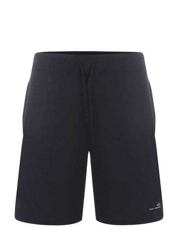 Item Logo Shorts Black - A.P.C. - BALAAN.