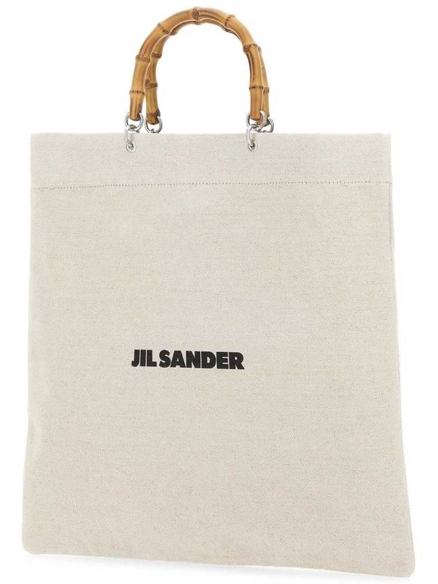 Bamboo Handle Tote Bag J26WC0003P4917 - JIL SANDER - BALAAN 4