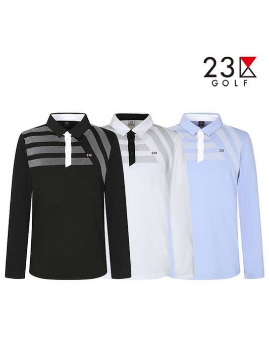 Golf Cool Sleeve Hidden Front Polo T-shirt EL1MTS002 - 23KU - BALAAN 1