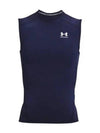 Men's Heat Gear Sleeveless Navy - UNDER ARMOUR - BALAAN 2