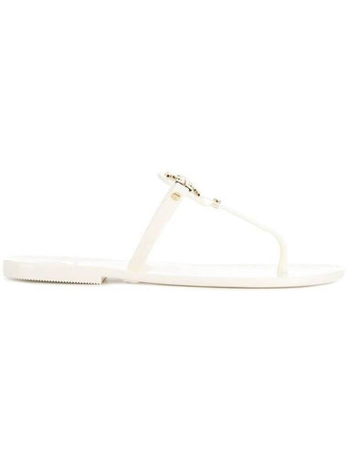 Women's Mini Miller Flip Flops White - TORY BURCH - BALAAN 1