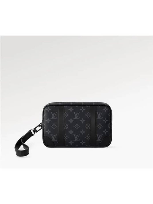 Pochette Kasai Monogram Eclipse Pouch Bag Black - LOUIS VUITTON - BALAAN 2