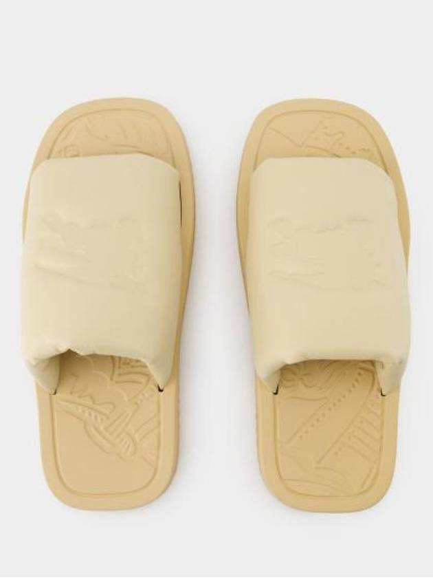 EKD Slab Slider Sandals - BURBERRY - BALAAN 5