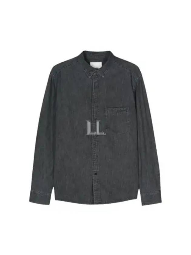 Chemise Denim Long Sleeve Shirt Grey - ISABEL MARANT - BALAAN 2