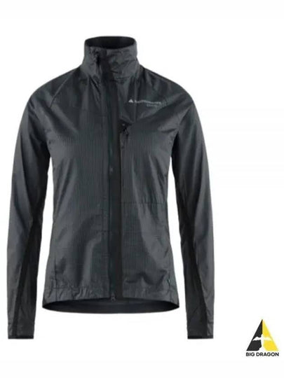 Women's Ansur Windproof Zip-Up Jacket Raven Copper - KLATTERMUSEN - BALAAN 2