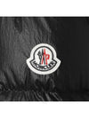 Selenga Logo Patch Long Down Padding Black - MONCLER - BALAAN 5