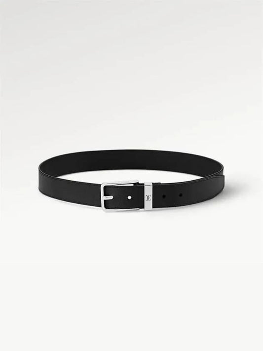 Pont Neuf 35mm Leather Belt Black - LOUIS VUITTON - BALAAN 2