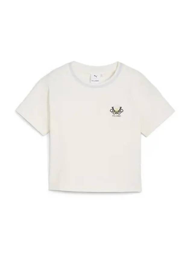 Palomo Baby Short Sleeve T Shirt Warm White 625911 65 - PUMA - BALAAN 1