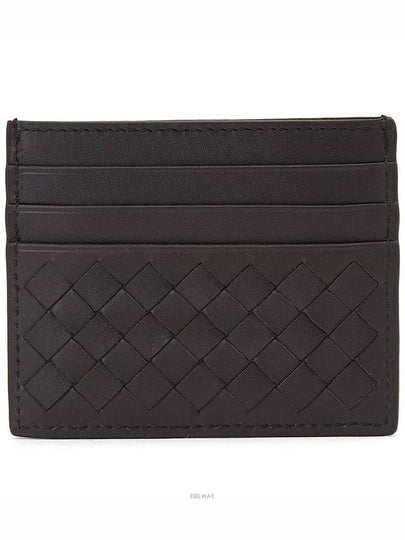 Intrecciato Classic Card Wallet Brown - BOTTEGA VENETA - BALAAN 2