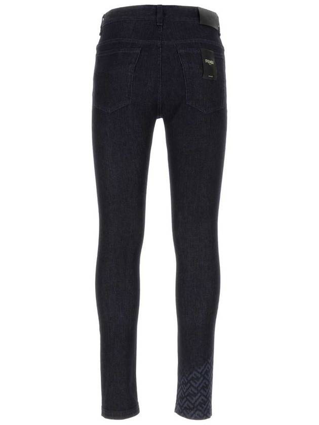 Denim Straight Pants FLP299AQLU F0QA2 Blue - FENDI - BALAAN 3