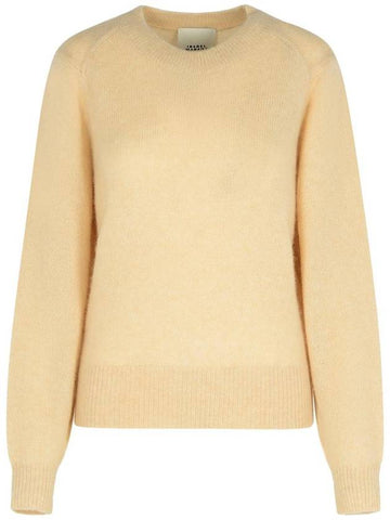 Isabel Marant 'Lusia' Sweater In Beige Cashmere Blend - ISABEL MARANT - BALAAN 1