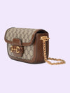 Women's Horsebit 1955 Shoulder Bag Beige - GUCCI - BALAAN 3