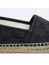 GG Canvas Espadrille Black - GUCCI - BALAAN 5